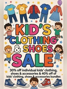 Kids' Clothing, Shoes & Accessories Sale
